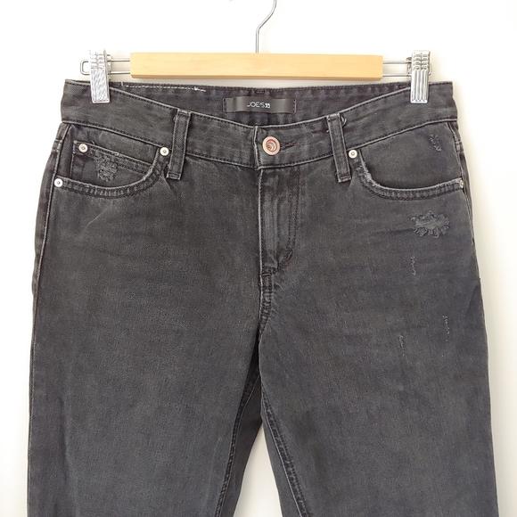 Joe's Jeans Collectors The Billie Ankle Boyfriend Slim Jeans Black Size 26 - Picture 4 of 15